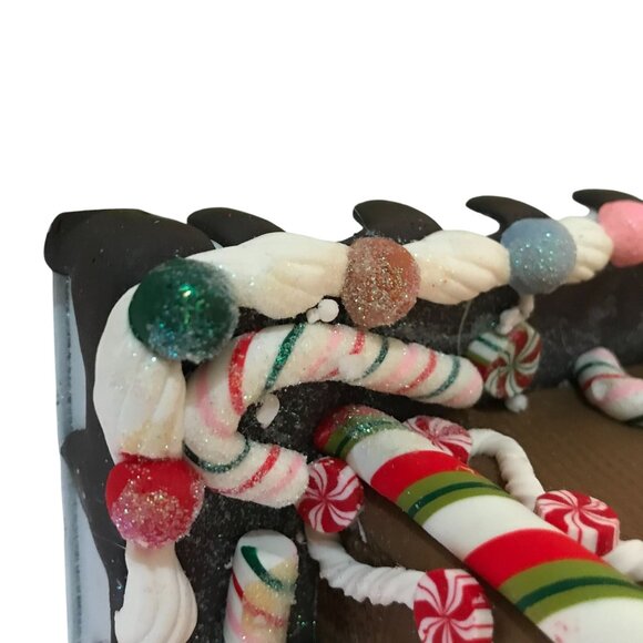 Kurt S. Adler Gingerbread Candy House Light-Up Christmas Decor 13.5" - Picture 6 of 14